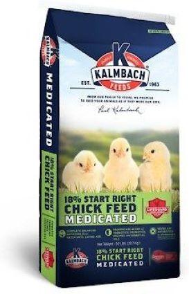 50# KALMBACH CHICK STARTER MED