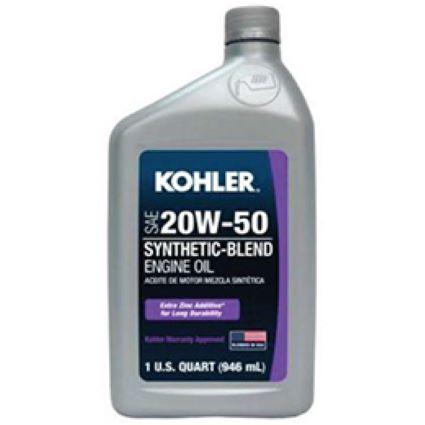 KOHLER 20W-50 OIL QT