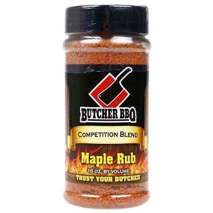 BUTCHER MAPLE RUB 16OZ