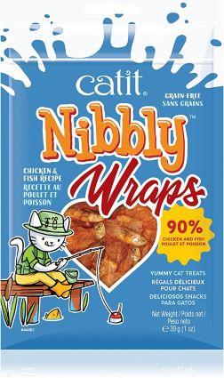 CATIT WRAPS CHICKN & FISH 1.06OZ