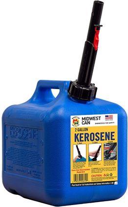 2GAL KEROSENE CAN W/FLAME SHELD