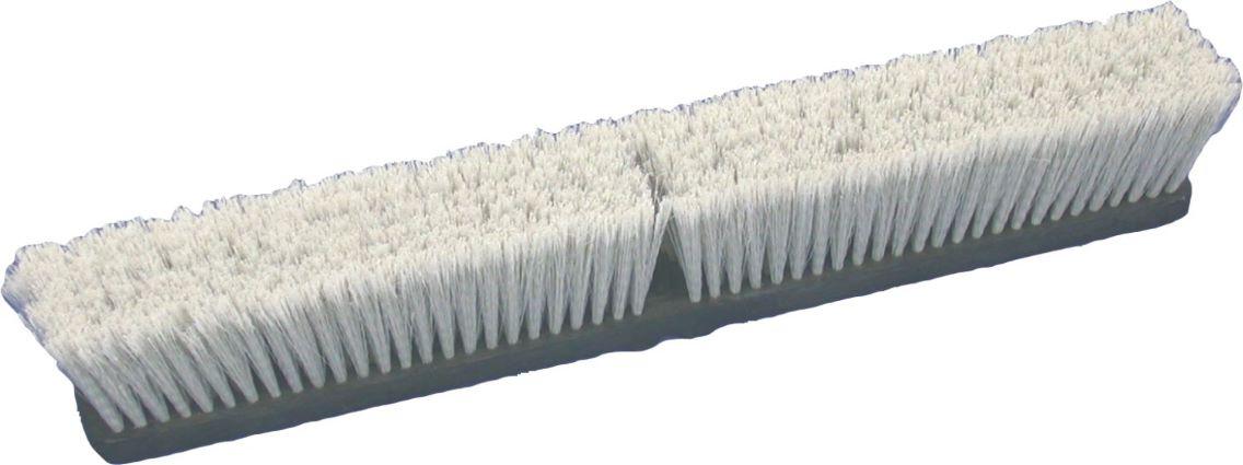 PUSH BROOM HEAD 24" GRAY FLAGGED