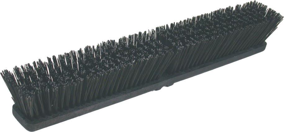 PUSH BROOM HEAD 24" HARD POLY