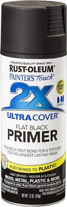 12OZ PAINTERS TOUCH FLAT BLK PRI