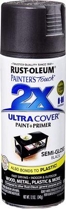 12OZ PAINTERS TOUCH SEMI GLS BLK