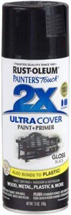 12OZ PAINTERS TOUCH GLOSS BLACK