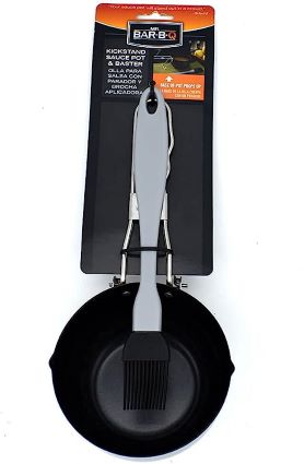 KICKSTAND SAUCE POT & BASTER