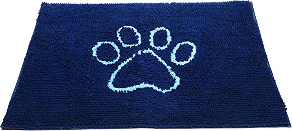 DIRTY DOG DOORMAT BLUE MEDIUM