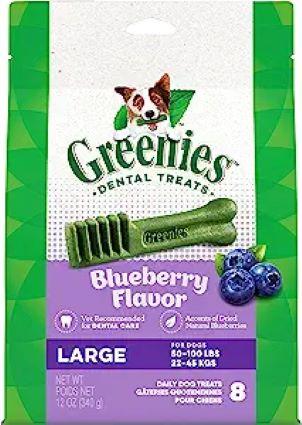 12OZ GREENIES BLUEBERRY LARGE