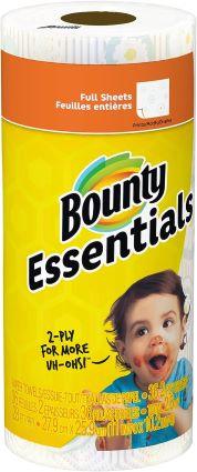 BOUNTY ESSENTIALS SINGLE ROLL