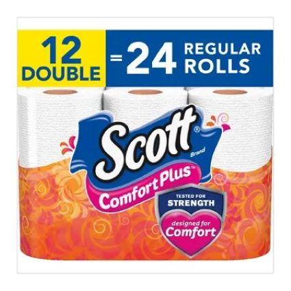 SCOTT BATH TISSUE 12PK