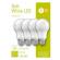 GE 4PK 6W SW A19 BULB