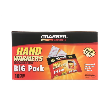 10PK GRABBER HAND WARMERS