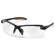 CLEAR LENS SAFETY GLASSES BLACK