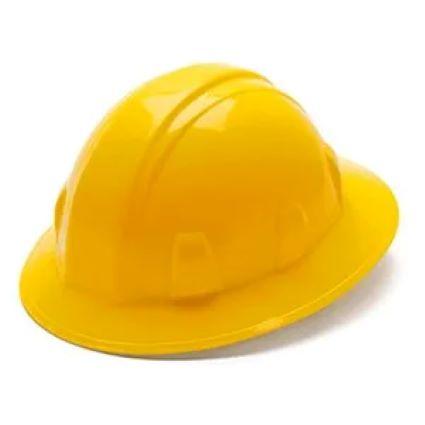 TG YELLOW FULL BRIM HARD HAT