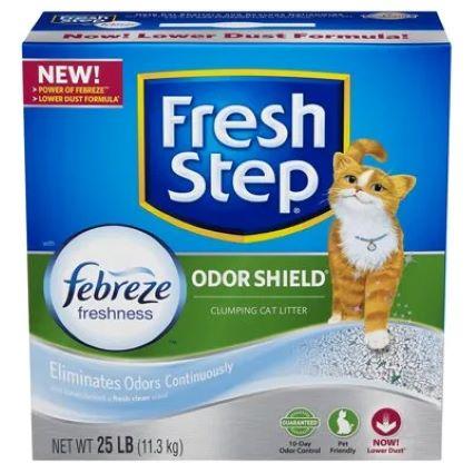 FRESH STEP ODOR SHIELD 25LB