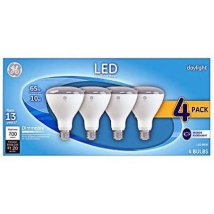 GE 4PK 9W R30 DL BULB