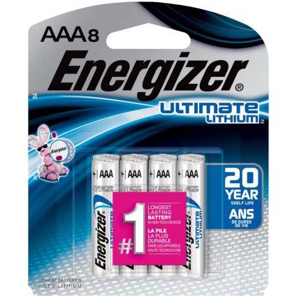 ENERGIZER 8PK AAA ULTIMATE