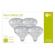 GE 4PK WHT PAR38 BULB