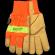 PIGSKIN SAFETY ORANGE LINED