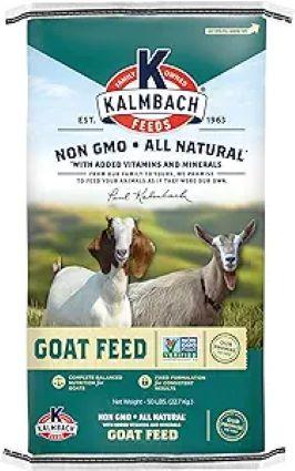 50# KALMBACH GOAT PELLET NON GMO