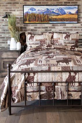 COWBOY QUILT SET KING