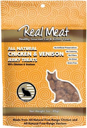 REAL MEAT CHICKEN VENISON 3OZ