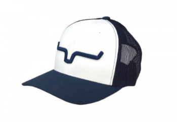 KIMES WEEKLY TRKR CAP WHITE/NAVY