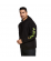 MNS RBR GRPHC HOOD BLACK/LIME