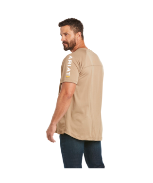 REBAR HEAT FIGHTER TSHIRT KHAKI