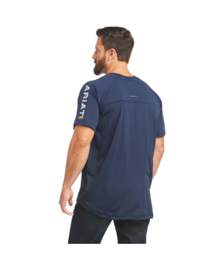 REBAR HEAT FIGHTER TSHIRT NAVY