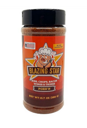 BLAZING STAR PORK'N RUB 13.7OZ