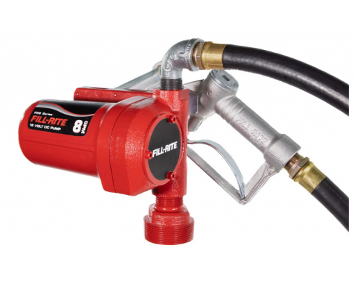 12V HD 8GPM W/HOSE, NOZ, PIPE