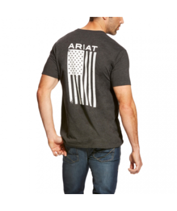 FREEDOM TSHIRT CHARCOAL HTH