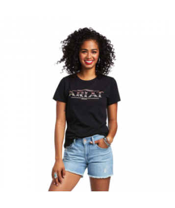 ARIAT SERAPE STYLE TSHIRT BLACK