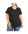 RBR CTNSTR V-NECK TOP BLACK