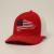 ARIAT MENS USA RED DSTRSD CAP