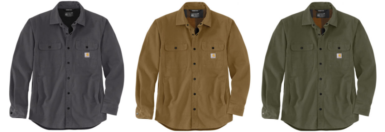 RF RLXD FIT CANVAS SHIRT JACKET