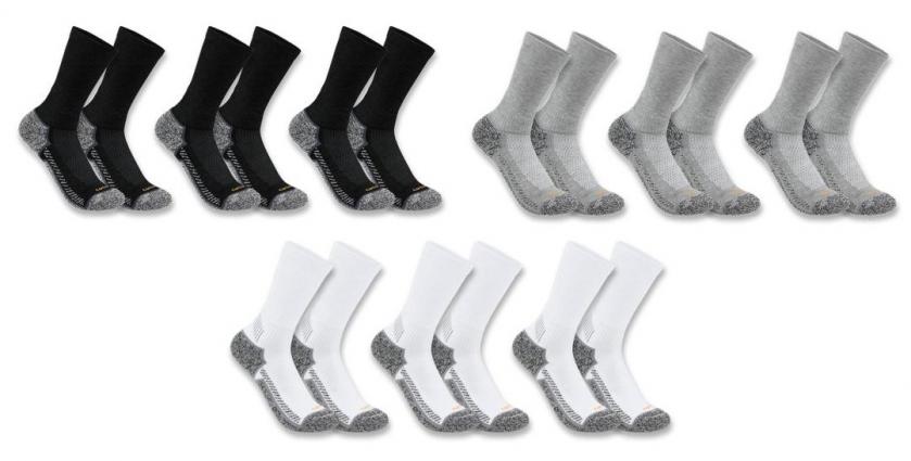 W FORCE LW CREW SOCK 3PK