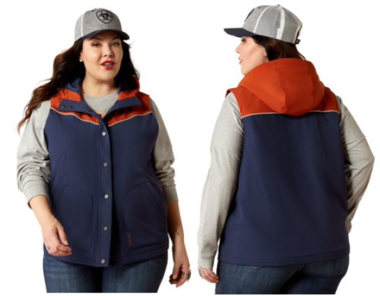 PIONEER STRETCHSHELL VEST NAVY