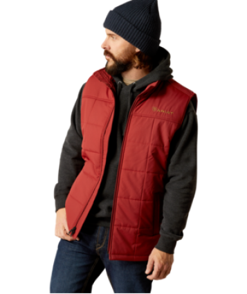 CRIUS INSULATED VEST ROSEWOOD