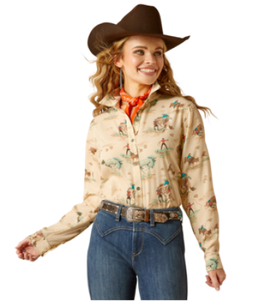 WMS HOMESTYLE SHIRT RETRO RANCH