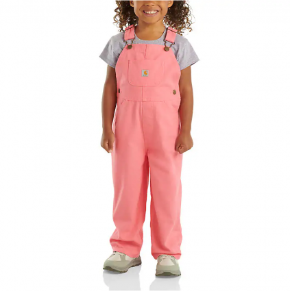 GIRLS CANVAS BIB OVERALL