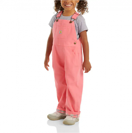 GIRLS FLNL LND CANVAS OVERALL