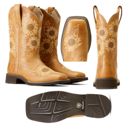 WMS BLOSSOM SANTED TAN BOOT