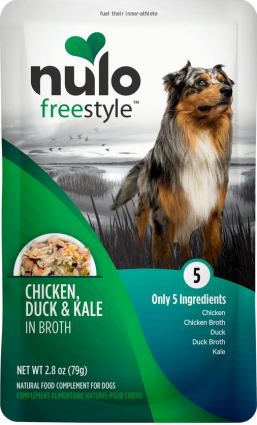 NULO TOPPER DOG CHICK DUCK KALE