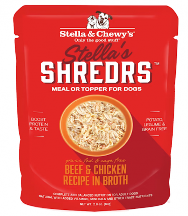 S&C SHREDS BEEF & CHICKEN