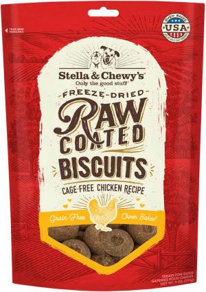 S&C RAW COATED BISCUITS CHICKEN