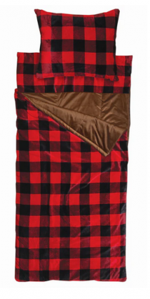 RED LUMBERJACK SLUMBER BAG