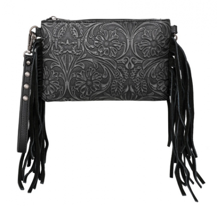 MW CLUTCH XBODY TOOLED  W FRINGE